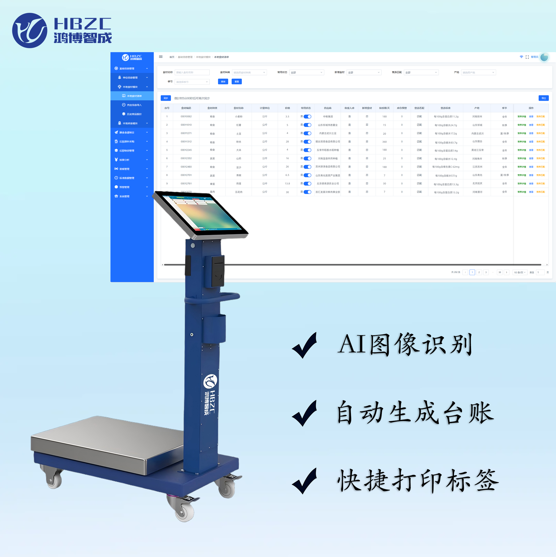 智能物资验收单元