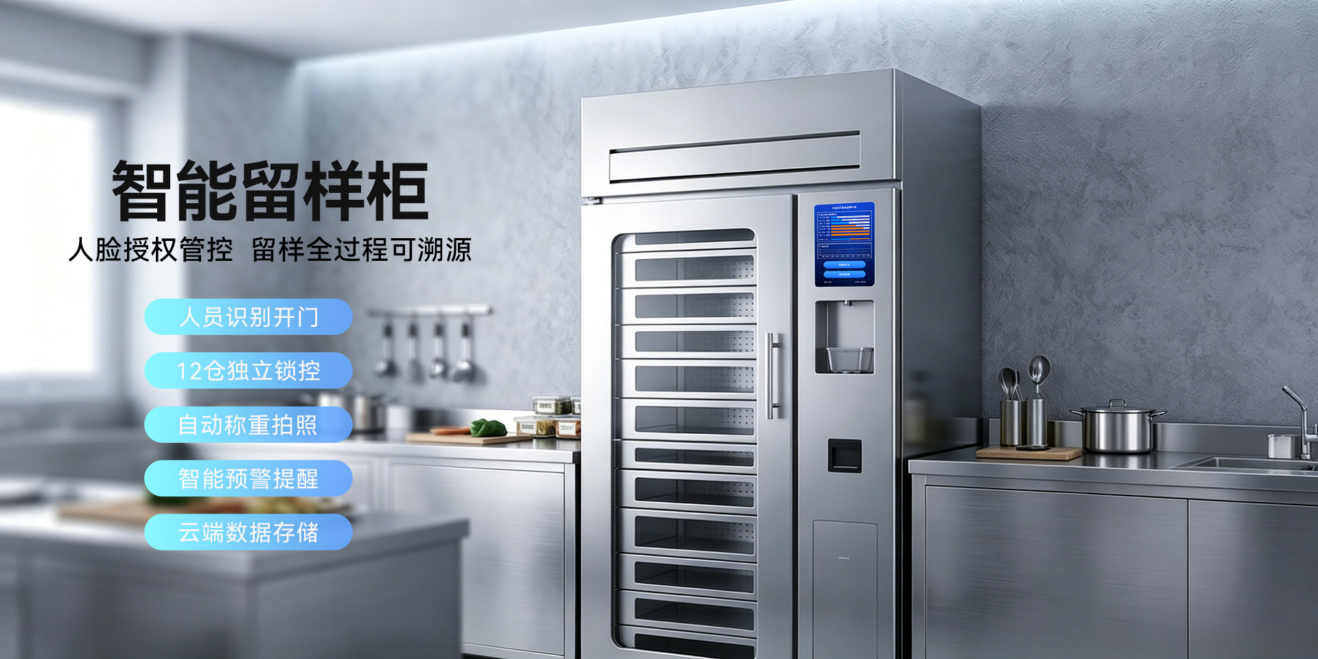 智能留样柜-鸿博智成智慧食堂官网